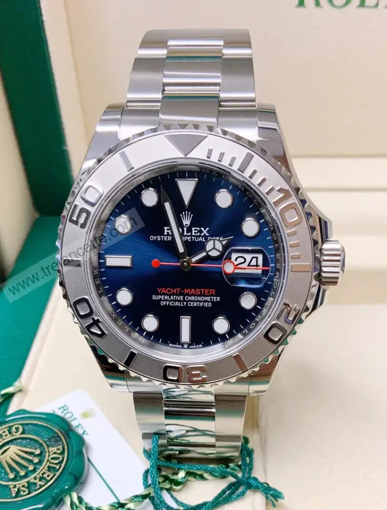 Repliche Rolex Yatch Master Blu - Trelancette