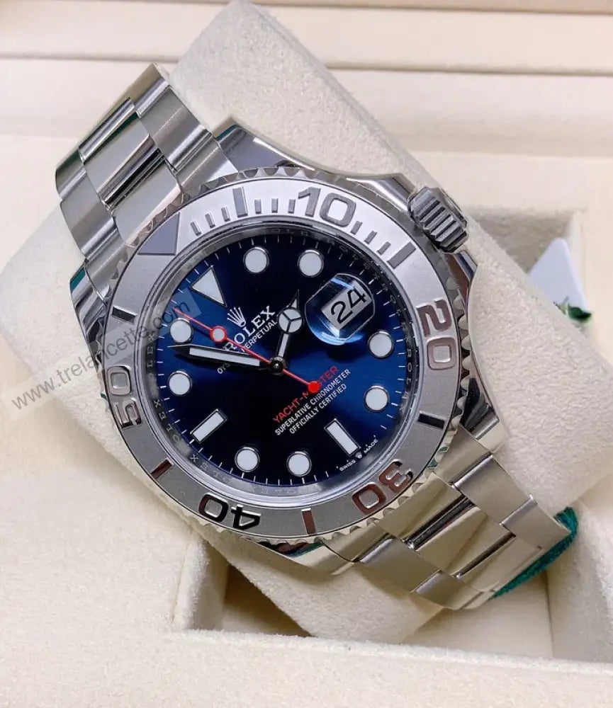 Repliche Rolex Yatch Master Blu - Trelancette