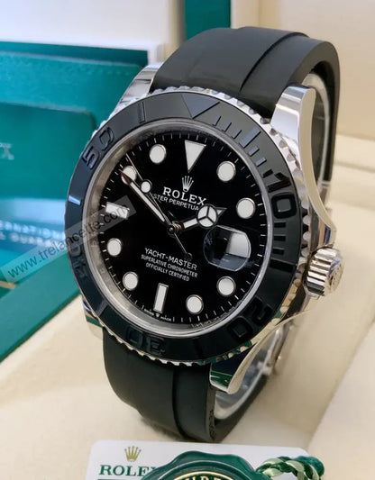 Repliche Rolex Yatch Master gomma acciaio - Trelancette