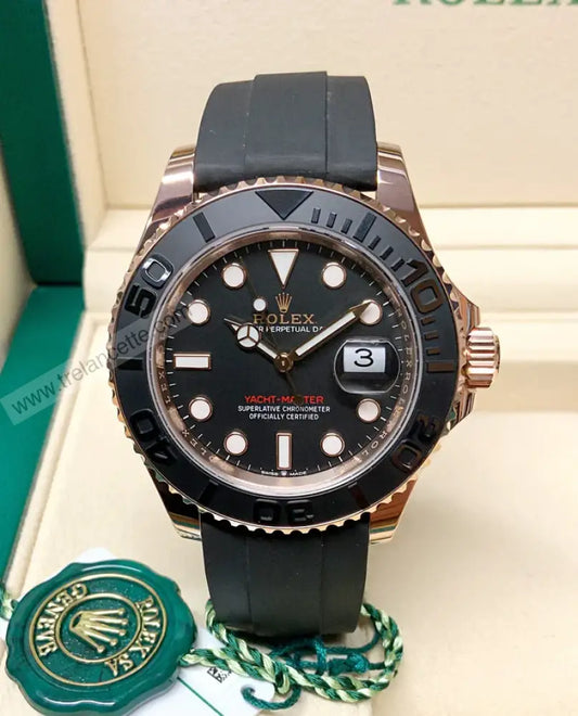 Repliche Rolex Yatch Master gomma oro rosa - Trelancette