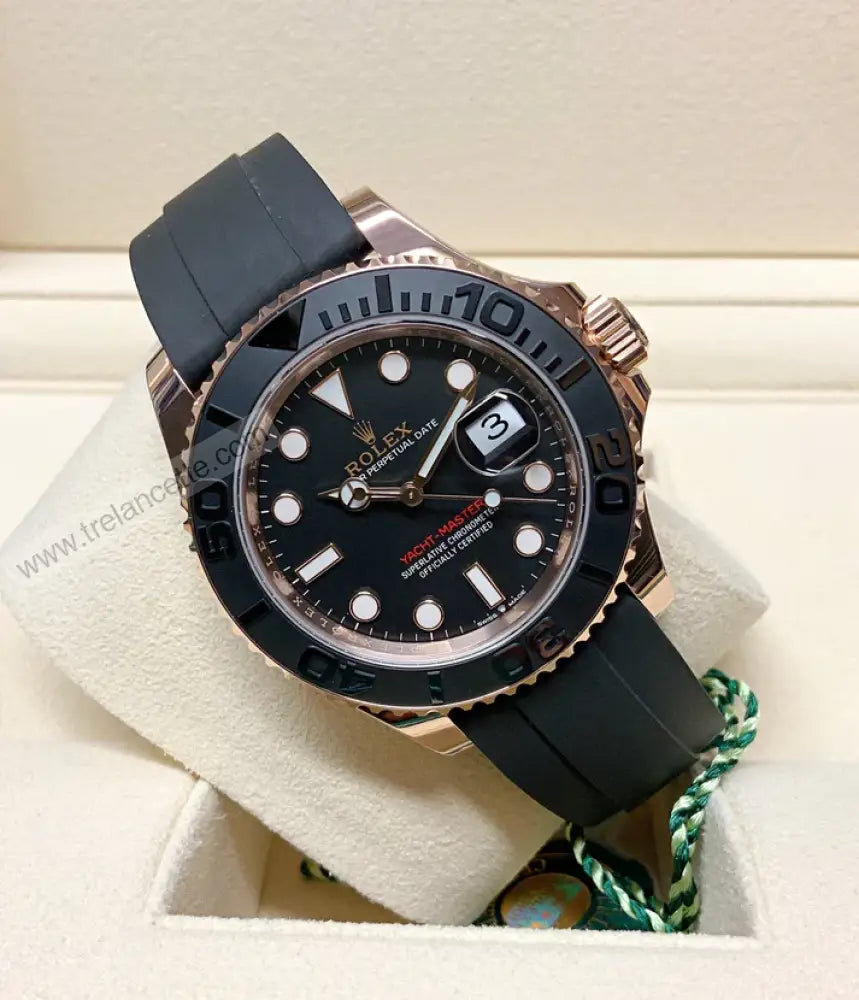 Repliche Rolex Yatch Master gomma oro rosa - Trelancette